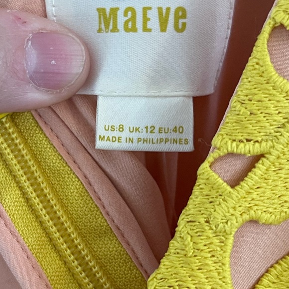 Maeve Anthropology Lace Dress Women’s size 8 - Picture 5 of 10